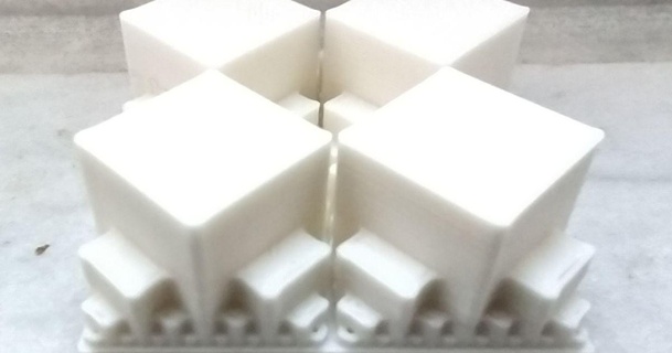 cubes fractal meltingmath download free stl model printablescom 3d models learning math blender cube geometry 3d print model - Mito3D
