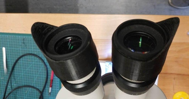 Mikroskop Okular Sonne Dollar janisjfry download frei stl Modell Printablescom 3d Modelle Lernen Objekte Biologie Elektronik Auge Augenschutz 3d print model - Mito3D