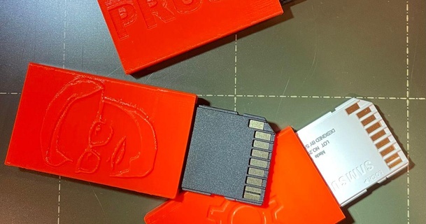 Prusa sd kart Kulp destek siyahtj indir Bedava stl model printablescom 3d modeller yazıcılar Aksesuarlar sdcardholder josefrusa açık kaynak prusai3mk3 3d print model - Mito3D
