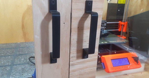 simple door handle marcos download free stl model printablescom 3d models household house equipment 3d print model - Mito3D