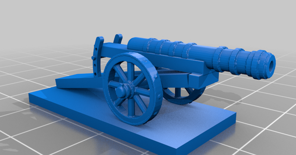 late middle ages - generic field artillery guy montag download free stl model printablescom 3d models toys & games 20mm 25mm artillerycrew cannon 3d print model - Mito3D