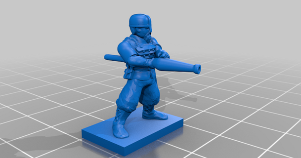 late middle ages - generic missile troops guy montag download free stl model printablescom 3d models toys & games 20mm 25mm archer arquebus arquebusier 3d print model - Mito3D