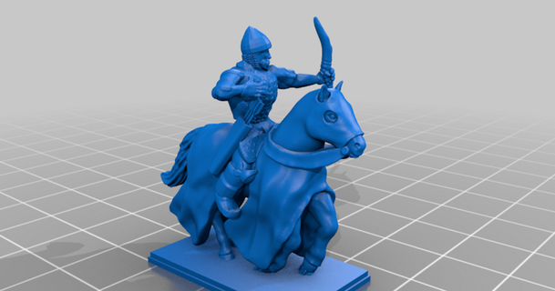 late antiquity - sassanid cataphracts guy montag download free stl model printablescom 3d models toys & games 20mm 25mm cataphract cavalry cavalryarcher 3d print model - Mito3D