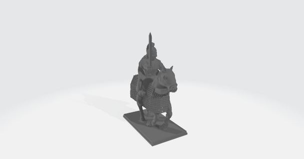 late antiquity - roman cataphracts guy montag download free stl model printablescom 3d models toys & games 20mm 25mm cataphract cavalry cavalryarcher 3d print model - Mito3D