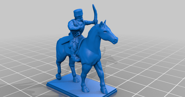 late antiquity - sassanid light cavalry guy montag download free stl model printablescom 3d models toys & games 20mm 25mm archer cavalryarcher 3d print model - Mito3D