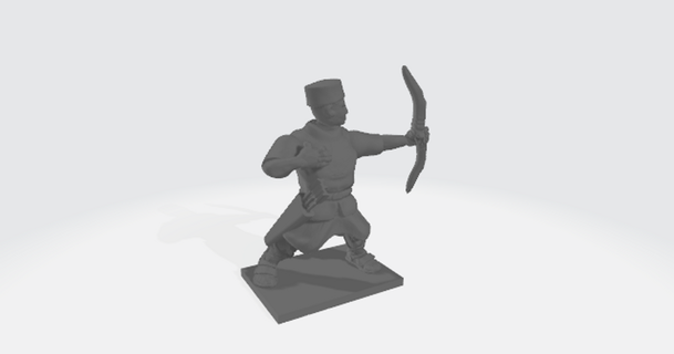 late antiquity - roman light infantry guy montag download free stl model printablescom 3d models toys & games 20mm 25mm archer historical 3d print model - Mito3D