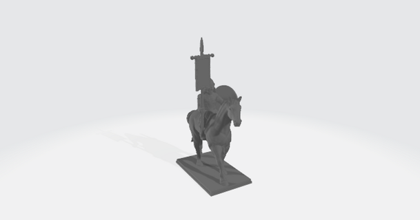 late antiquity - gothic heavy cavalry guy montag download free stl model printablescom 3d models toys & games 20mm 25mm barbarian commander 3d print model - Mito3D