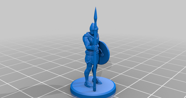 classical antiquity - carthaginian spanish light infantry guy montag download free stl model printablescom 3d models toys & games 20mm 25mm carthago historical 3d print model - Mito3D