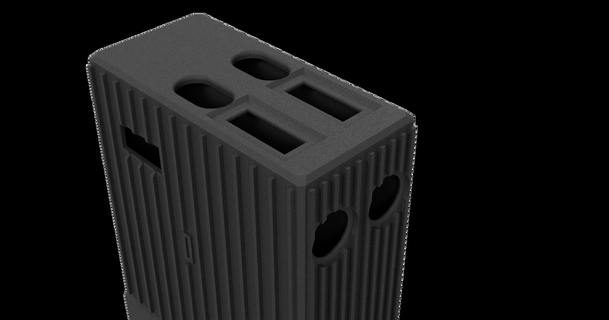 intensiatisch xs 5000 Power Box Startseite Mantel mick download frei stl Modell Printablescom 3d Modelle Gadgets wunderschönen verschönern Fall 3d print model - Mito3D