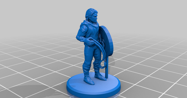 late antiquity - barbarian slingers guy montag download free stl model printablescom 3d models toys & games 20mm 25mm historical infantry 3d print model - Mito3D
