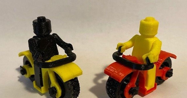 mini figura motocicleta arenoso luchador descargar gratis stl modelo imprimiblescom 3d modelos juguetes juegos aire libre miniatura motos 3d print model - Mito3D