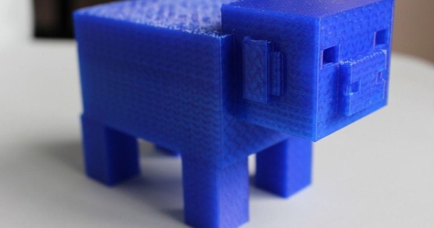Minecraft porco branco baixar livre stl modelo printablescom 3d modelos aparelhos urso 3d print model - Mito3D