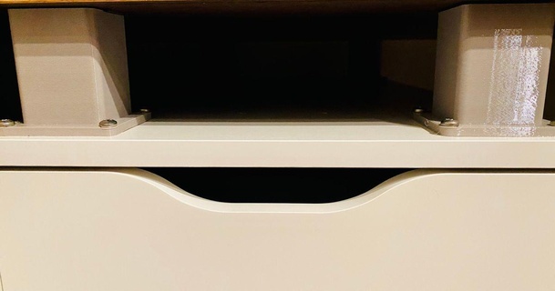 ikea alex 70mm distanziatore karlbyplate makerprints Scarica gratuito stl modello printablescom 3d Modelli domestico ufficio scrivania mod 3d print model - Mito3D