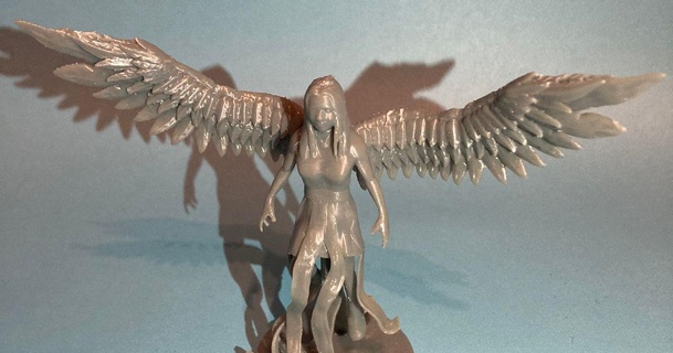 angel tiger3dprinting download free stl model printablescom 3d models art & design sculptures 3d print model - Mito3D