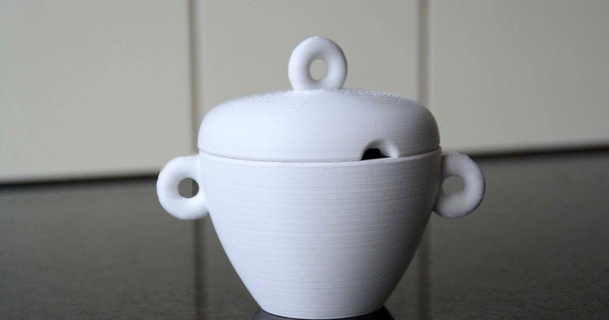 sugar pot tomodesigns download free stl model printablescom 3d models household kitchen cup flowerpot pottery 3d print model - Mito3D