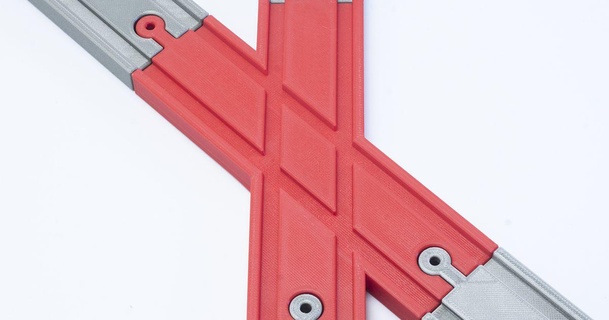 criss cross pista h2 michal Rapazes baixar livre stl modelo printablescom 3d modelos brinquedos jogos construção brio briocompatível briotraintrack cruzando ikea 3d print model - Mito3D