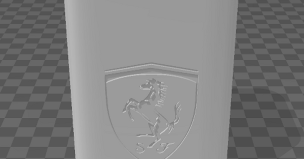 Ferrari crayon pot Simon pratt Télécharger libre stl modèle imprimablescom 3d modèles Ménage Bureau 3d print model - Mito3D