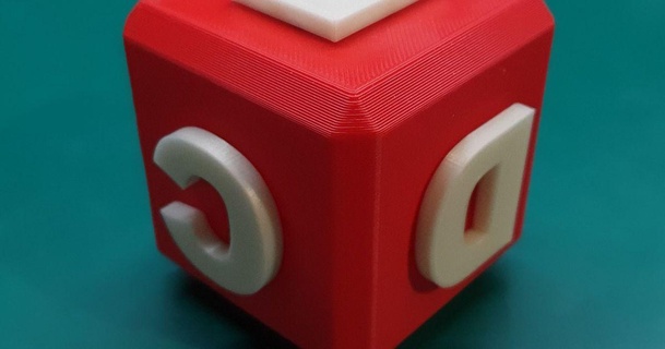 sencillo cubo surgido letras sh descargar gratis stl modelo imprimiblescom 3d modelos juguetes juegos niños cuboconletras 3d print model - Mito3D