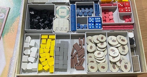 Teotihuacan einfügen passt Erweiterungen Grzlus download frei stl Modell Printablescom 3d Modelle Spielzeuge Spiele Brettspieleinlagen Brettspielorganisator 3d print model - Mito3D