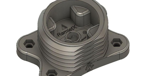 ramjetx maestro empuje t300 t500 tx cucharadita 70mm cubo adaptador 4 tornillo opción f1 llantas descargar gratis stl modelo imprimiblescom 3d modelos pasatiempo hacedores ideas 3d print model - Mito3D
