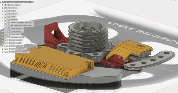 ramjetx magnetico shifter sim corsa Scarica gratuito stl modello printablescom 3d Modelli passatempo creatori idee gt3 pagaie 3d print model - Mito3D