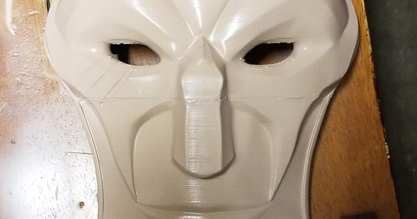 jhin's maschera lega leggende koen Scarica gratuito stl modello printablescom 3d Modelli costumi Accessori cosplay generale 3d print model - Mito3D
