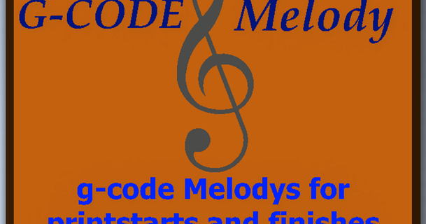g-code melody themes printers max3d download free stl model printablescom 3d models test 3d print model - Mito3D