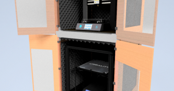 printer cabinet enclosure max3d download free stl model printablescom 3d models hobby & makers ideas 3d print model - Mito3D