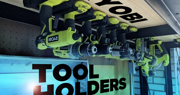 tool holders - ryobi jerrari download free stl model printablescom 3d models hobby & makers tools 3d print model - Mito3D