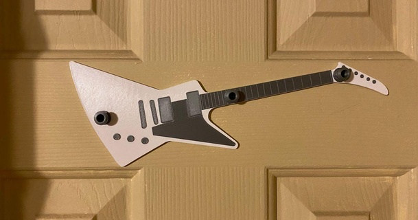 gibson explorer guitar strap hanger machinist download free stl model printablescom 3d models hobby & makers music 3d print model - Mito3D