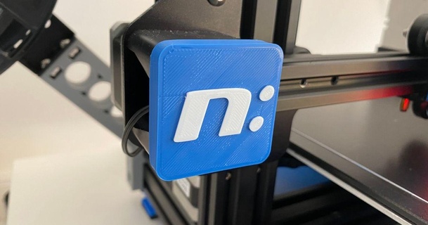 ender 3 logo cover sign fozi download free stl model printablescom 3d models printers accessories 3d print model - Mito3D