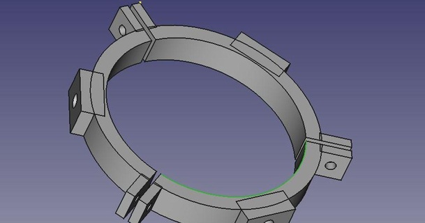 tube rings newtonian 126mm jesco download free stl model printablescom 3d models hobby & makers mechanical parts 3d print model - Mito3D