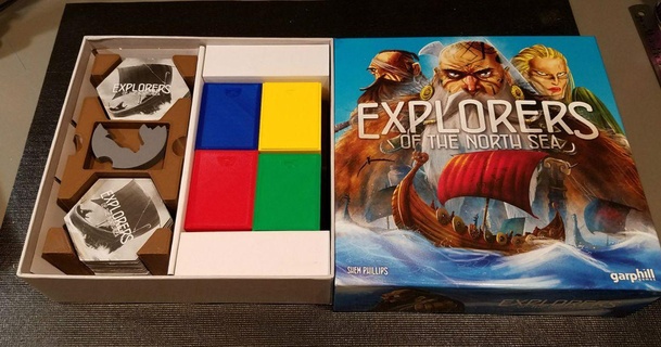 explorers north sea tile caddy boxes webdad download free stl model printablescom 3d models toys & games board 3d print model - Mito3D