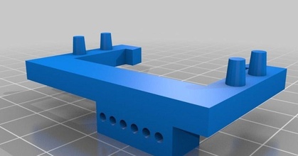 hobby servo holder mg996r dingo aus download free stl model printablescom 3d models & makers rc robotics 3d print model - Mito3D