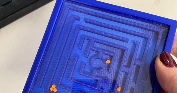 labirinto valeria baixar livre stl modelo printablescom 3d modelos brinquedos jogos quebra cabeças brain teasers 3d print model - Mito3D