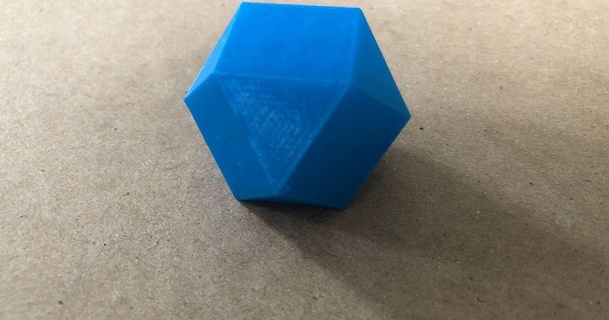 cuboctahedron ken levasseur download free stl model printablescom 3d models learning math 3d print model - Mito3D