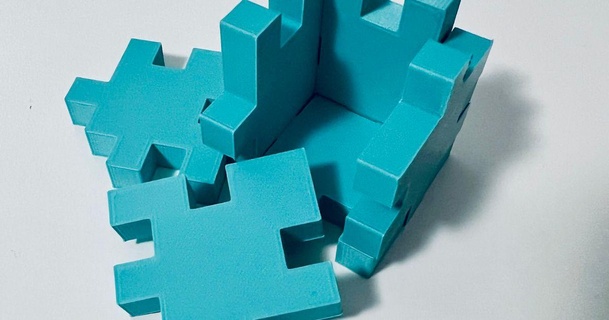 3d puzzle cube macmade download free stl model printablescom models toys & games 3d print model - Mito3D