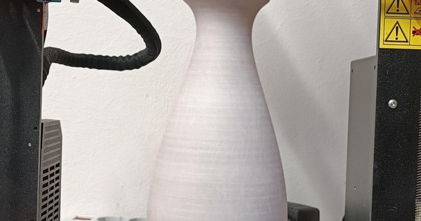 smooth furnishing vase acmech download free stl model printablescom 3d models household decor 3d print model - Mito3D