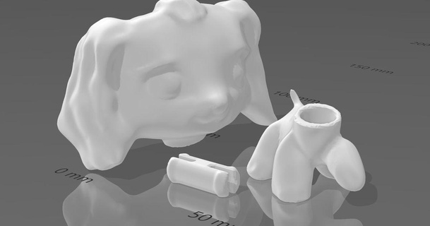 lps perro yzc diseño descargar gratis stl modelo imprimiblescom 3d modelos juguetes juegos 3d print model - Mito3D