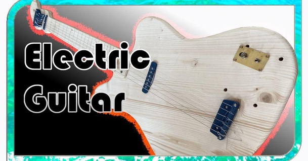 eléctrico guitarra 3d impreso partes discrepar descargar gratis stl modelo imprimiblescom modelos artilugio audio 3d print model - Mito3D