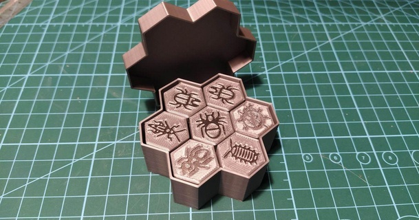 hive game box jsourice download free stl model printablescom 3d models toys & games board 3d print model - Mito3D
