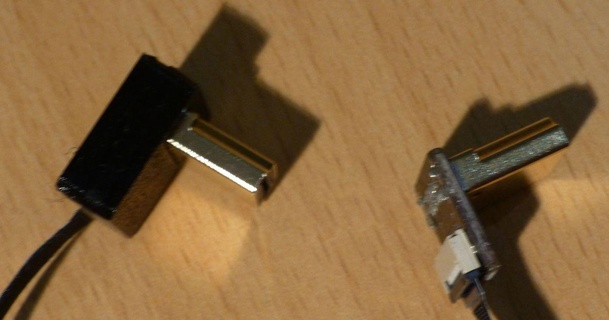 HDMI conector caso bainha zumbir baixar livre stl modelo printablescom 3d modelos passatempo fabricantes eletrônicos 3d print model - Mito3D