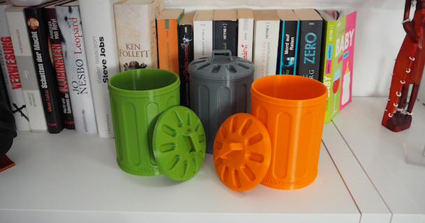 trashcan lid alex download free stl model printablescom 3d models household kitchen 3d print model - Mito3D