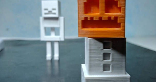 Minecraft neve golem mattiabiondi Scarica gratuito stl modello printablescom 3d Modelli giocattoli Giochi tavola 3d print model - Mito3D