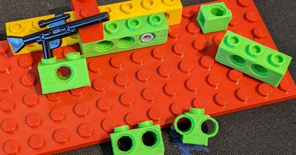 lego compatible technique briques longueurs voler Télécharger libre stl modèle imprimablescom 3d modèles jouets Jeux bâtiment 3d print model - Mito3D