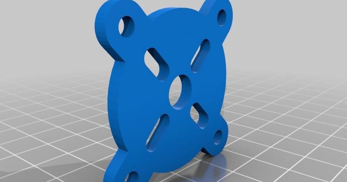 mini skyhunter motor mount parts kija download free stl model printablescom 3d models hobby & makers rc robotics 3D print model - Mito3D