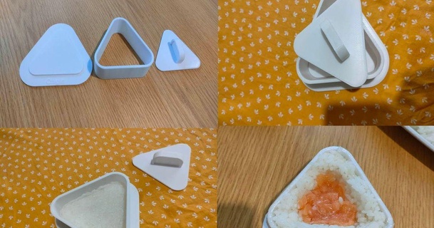 onigiri sushi ivan3d download free stl model printablescom 3d models household kitchen 3d print model - Mito3D