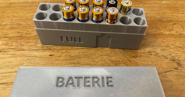 boîte 16 aa batteries igtbeetle Télécharger libre stl modèle imprimablescom 3d modèles loisir fabricants électronique 3d print model - Mito3D
