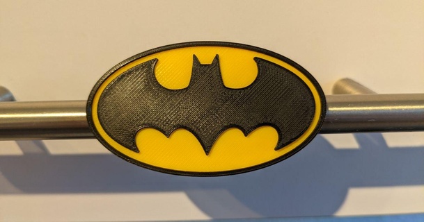 Batman magnete jan Scarica gratuito stl modello printablescom 3d Modelli arte design 2d piatti loghi 3d print model - Mito3D