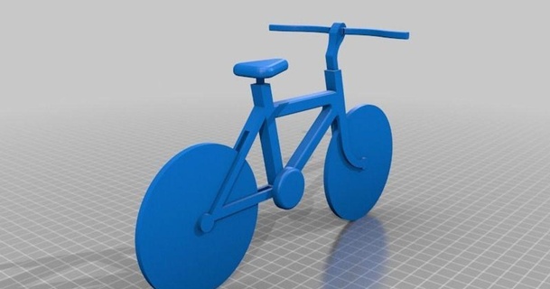 bicicleta minifig3d baixar livre stl modelo printablescom 3d modelos passatempo fabricantes Ideias 3d print model - Mito3D